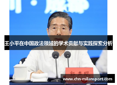 王小平在中国政法领域的学术贡献与实践探索分析